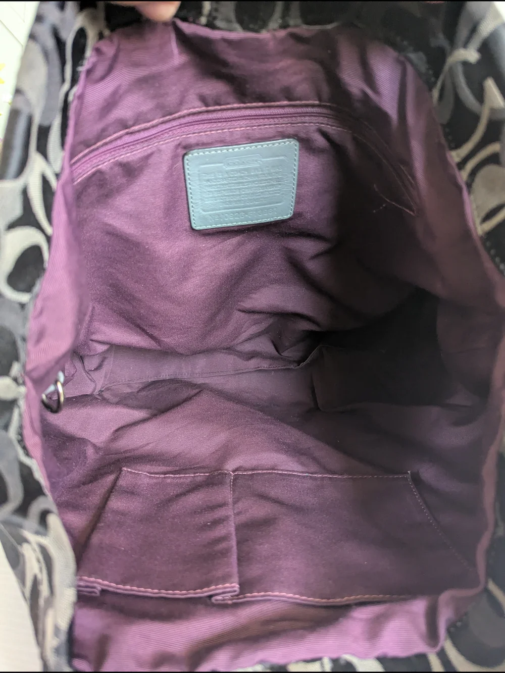 Vintage Coach Carly Hobo Bag